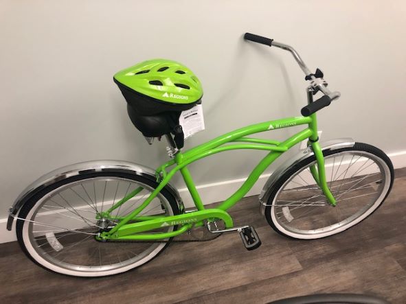 Regions store green bike