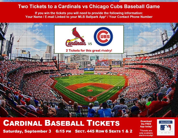 Cardinals Opening Day Tickets