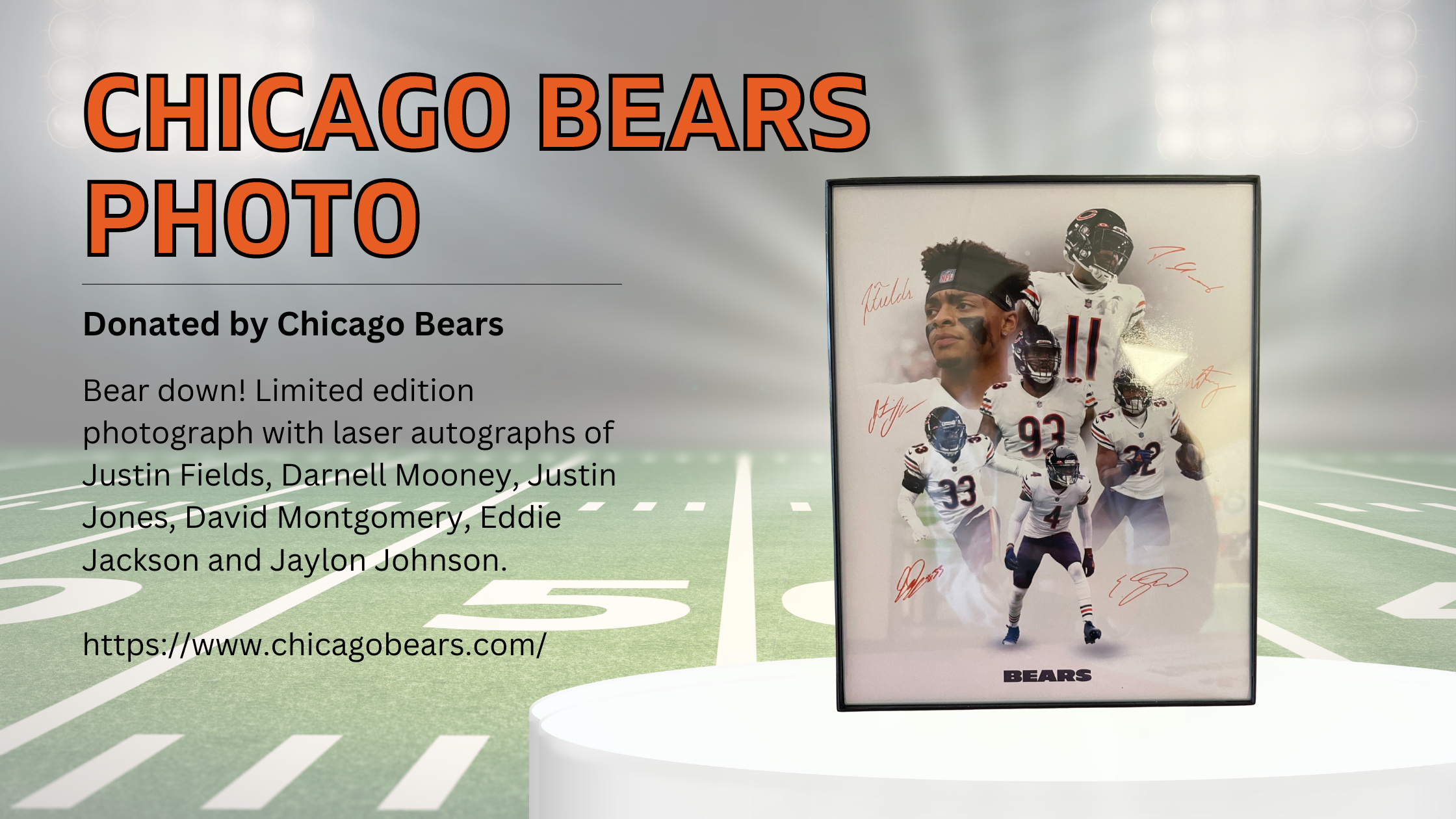 : Chicago Bears Cards: Justin Fields, David Montgomery