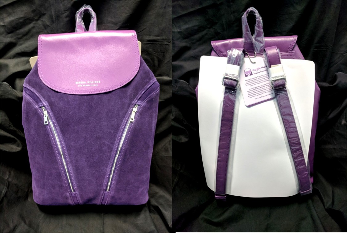 Louis Vuitton Purple Handbag for Sale in Online Auctions