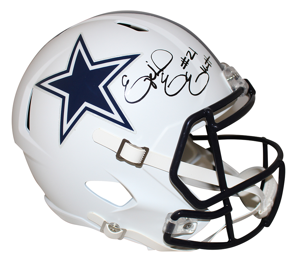 Ezekiel Elliott Autographed Full Size Helmet - Dallas Cowboys