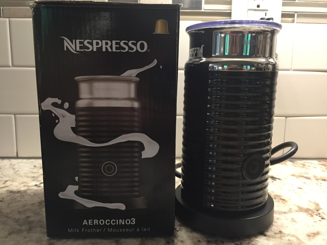 Nespresso - Aeroccino 3 Milk Frother (Black)