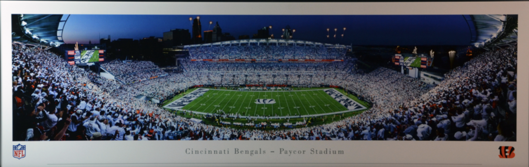 Cincinnati Bengals at Paycor Stadium Panoramic Poster