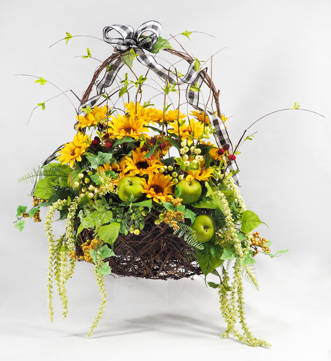 Floral Wall Hanging by Dennis Kovar | artisanauction | Bid N ...