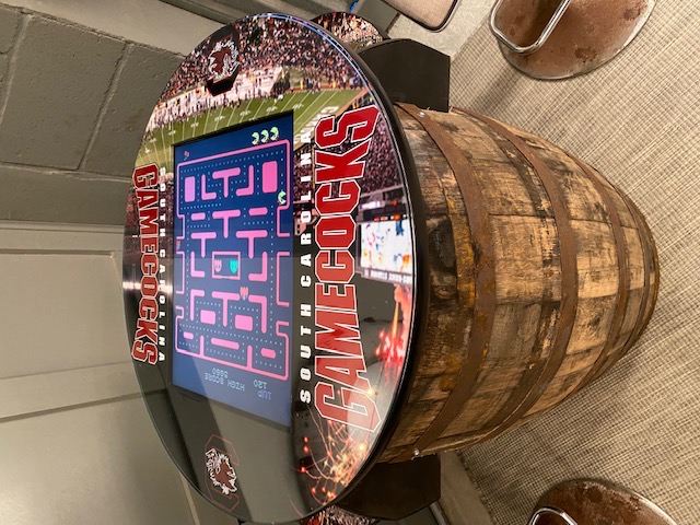 whiskey barrel arcade game for sale