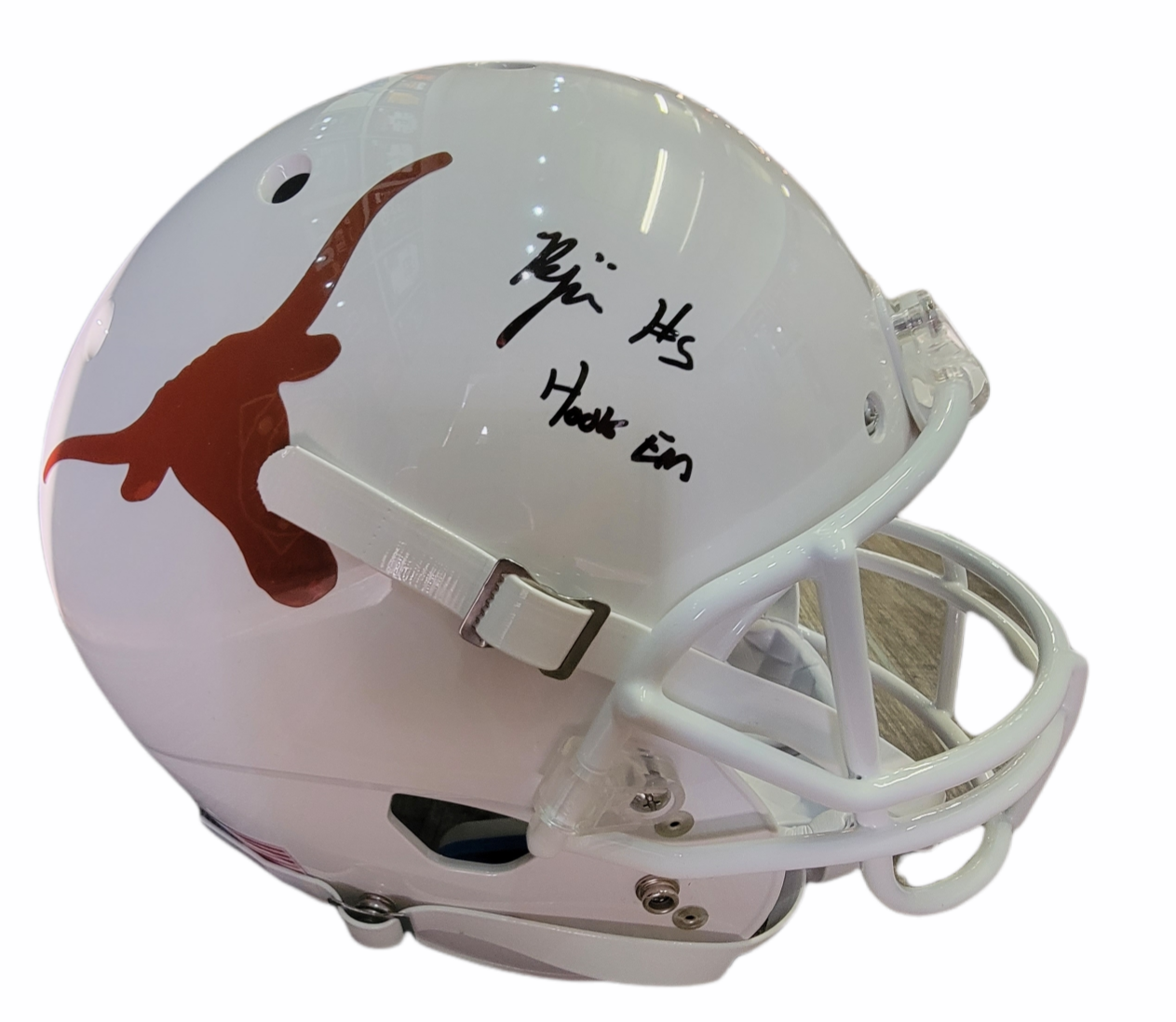 Bijan Robinson Longhorns Helmet, bvbgolf2022