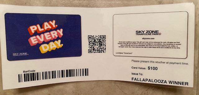 Much Does Skyzone Times Sky Zone Trampoline Park Gift Card