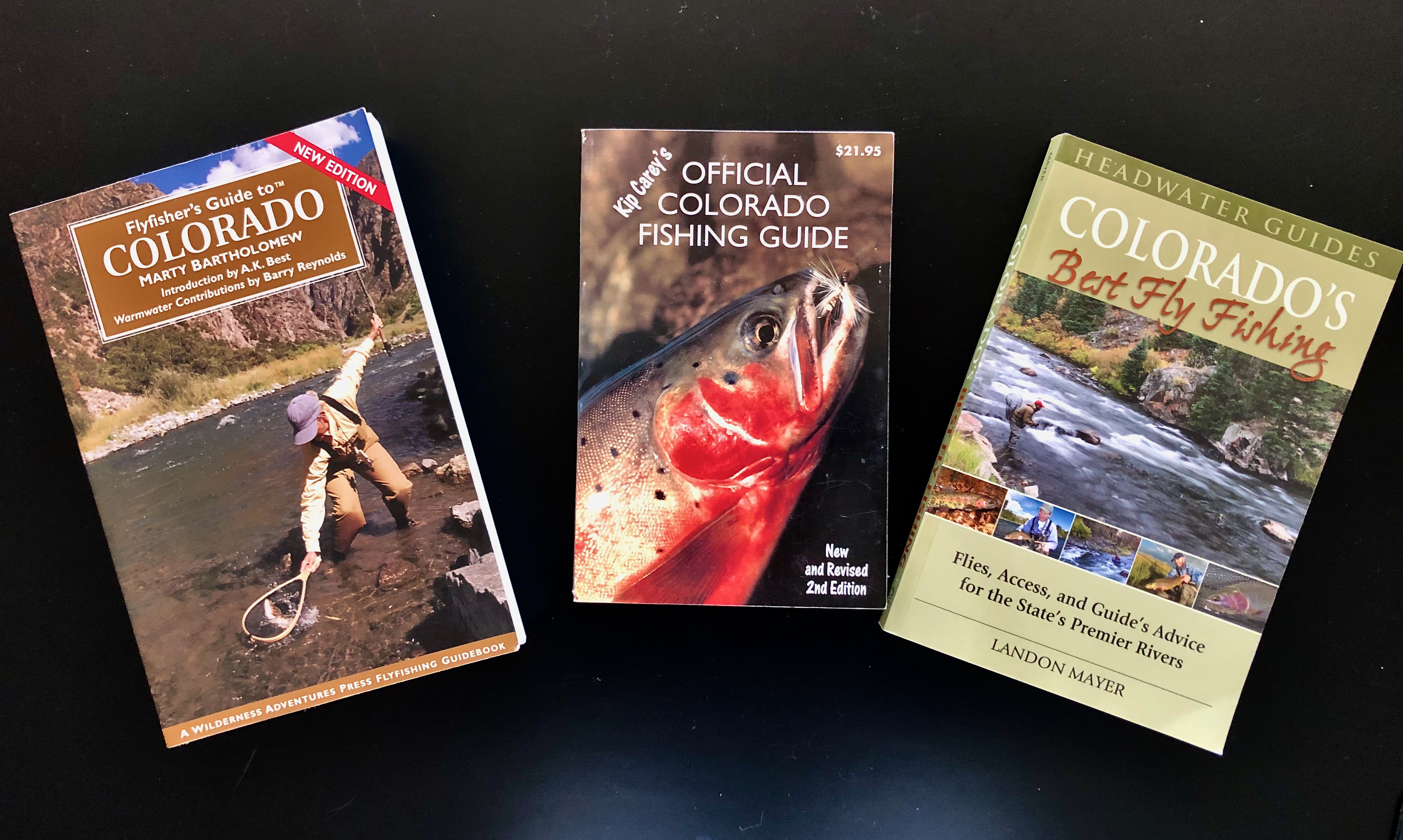 Three Highly Rated Fly Fishing in Colorado Books, cohw23