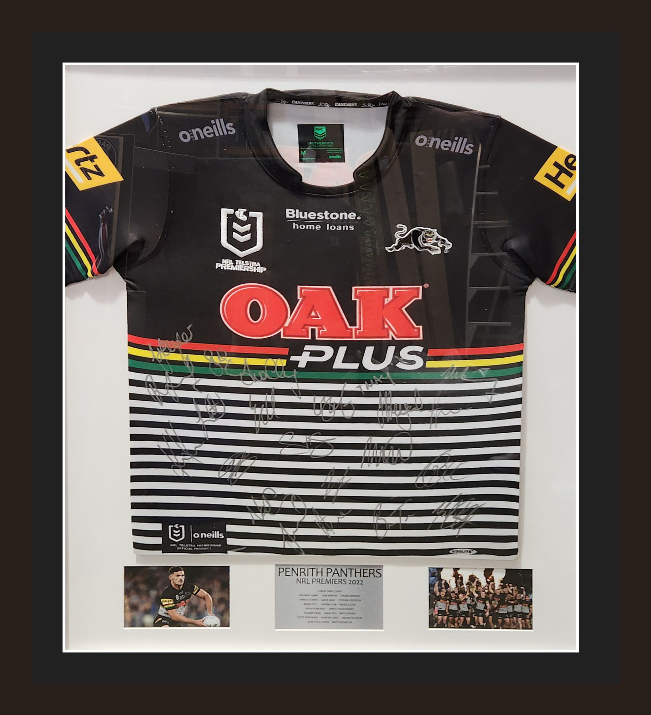 Framed Penrith Panthers Jersey