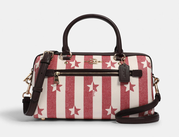 patriotic coach purse