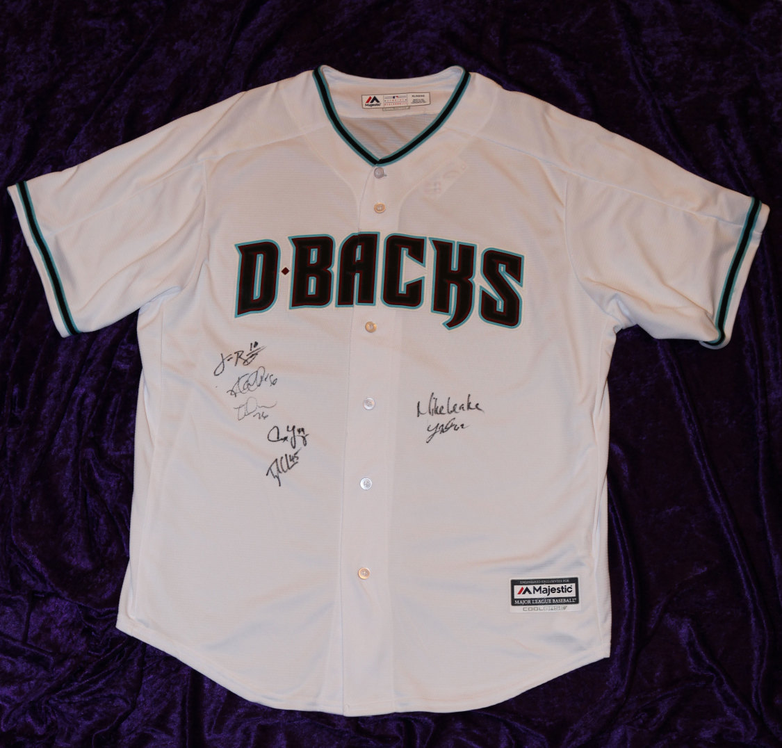 Autographed Arizona Diamondbacks Jersey – Men's