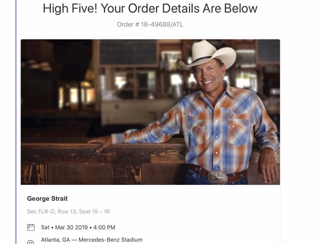 A Night With George Strait Mar 25 2019