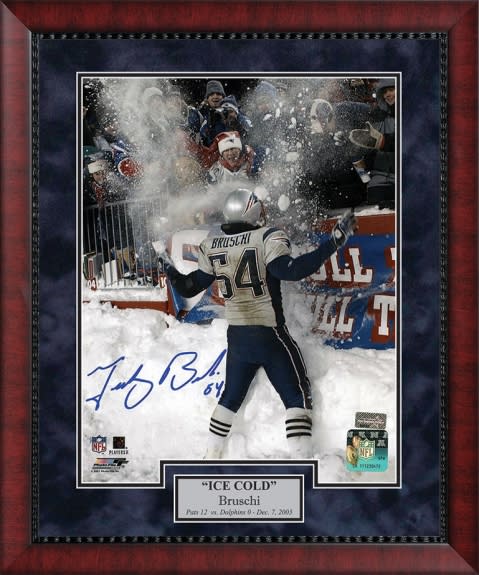 Tedy Bruschi Autographed, ggcc21