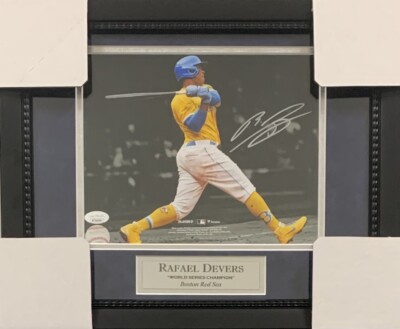 Rafael Devers Autographed Memorabilia