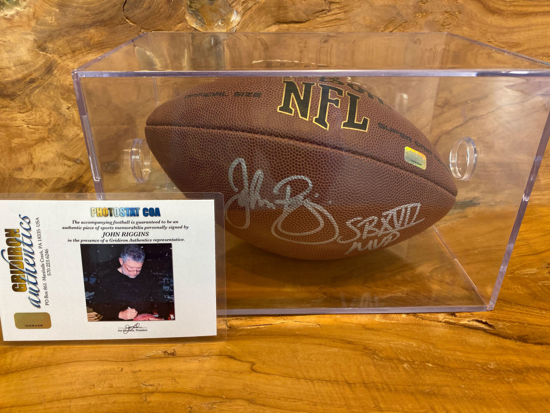 John Riggins Memorabilia, Autographed John Riggins Collectibles