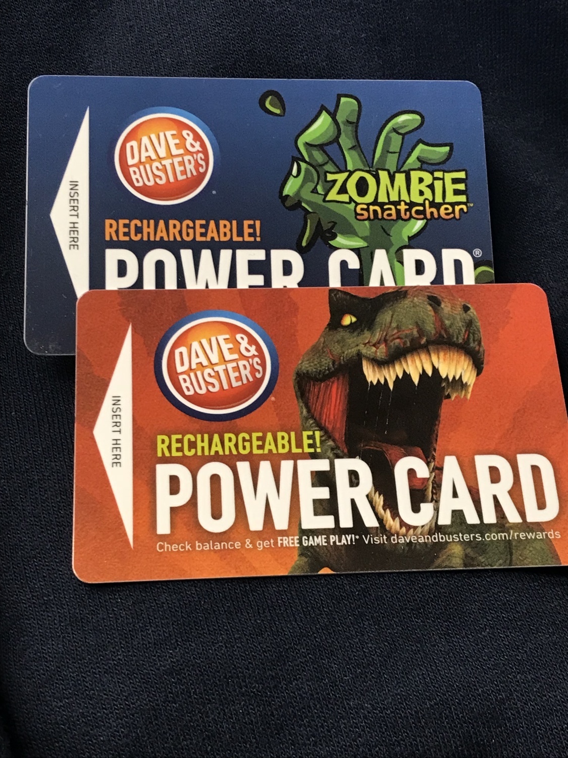 Dave & Buster's Power Cards | hdsgala2018 | Bid Now ...