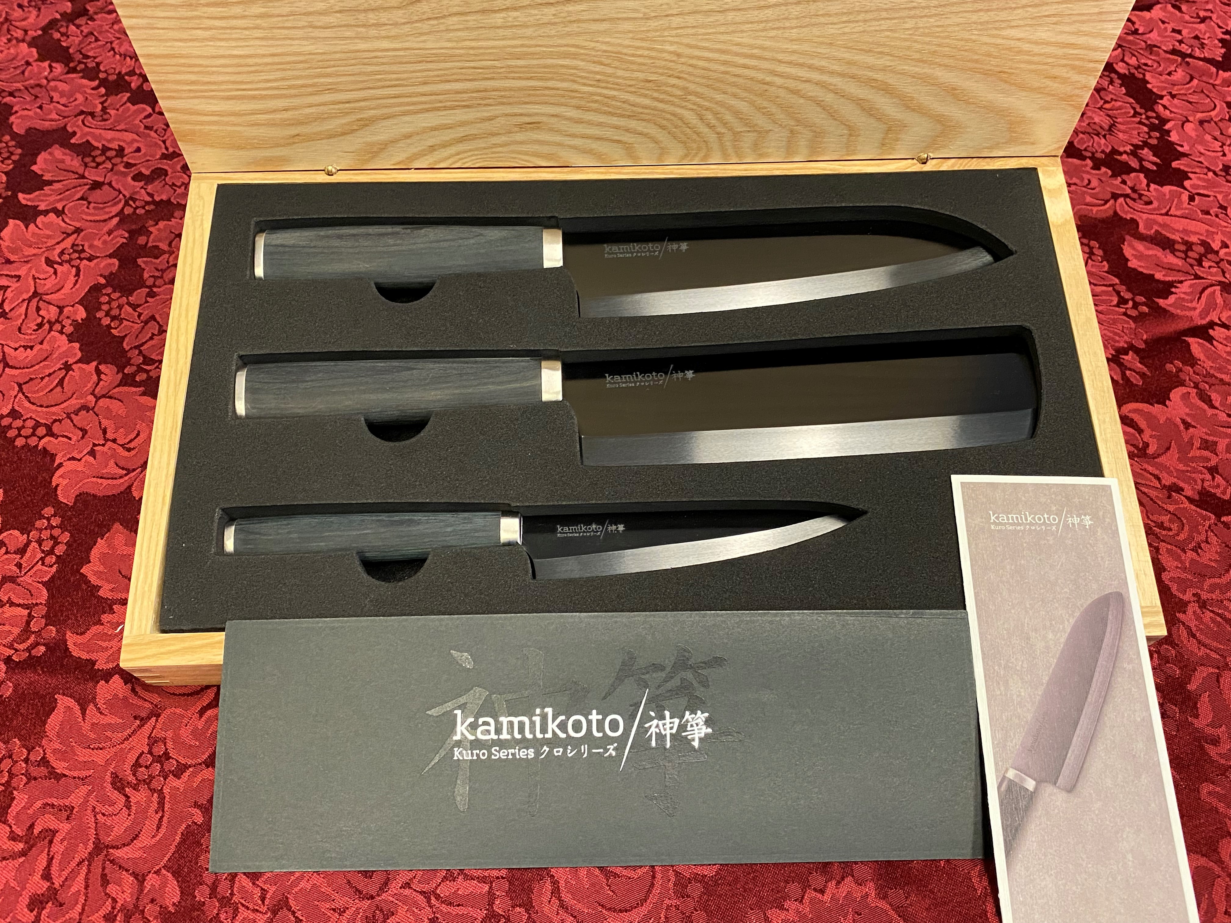 Kamikoto Kuro Series Knife Set, hopeforthefuture