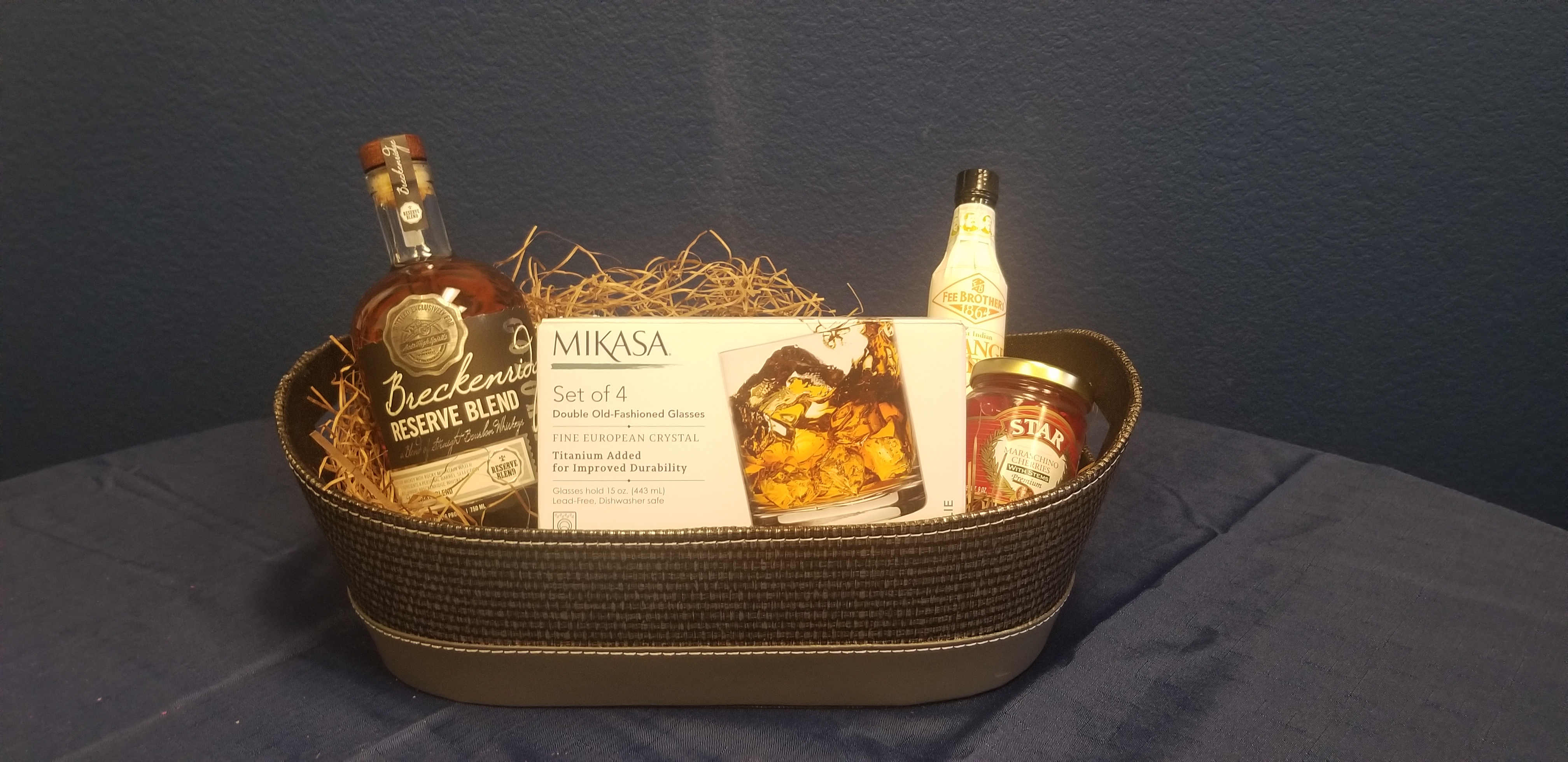 Old Fashioned Cocktail Gift Basket