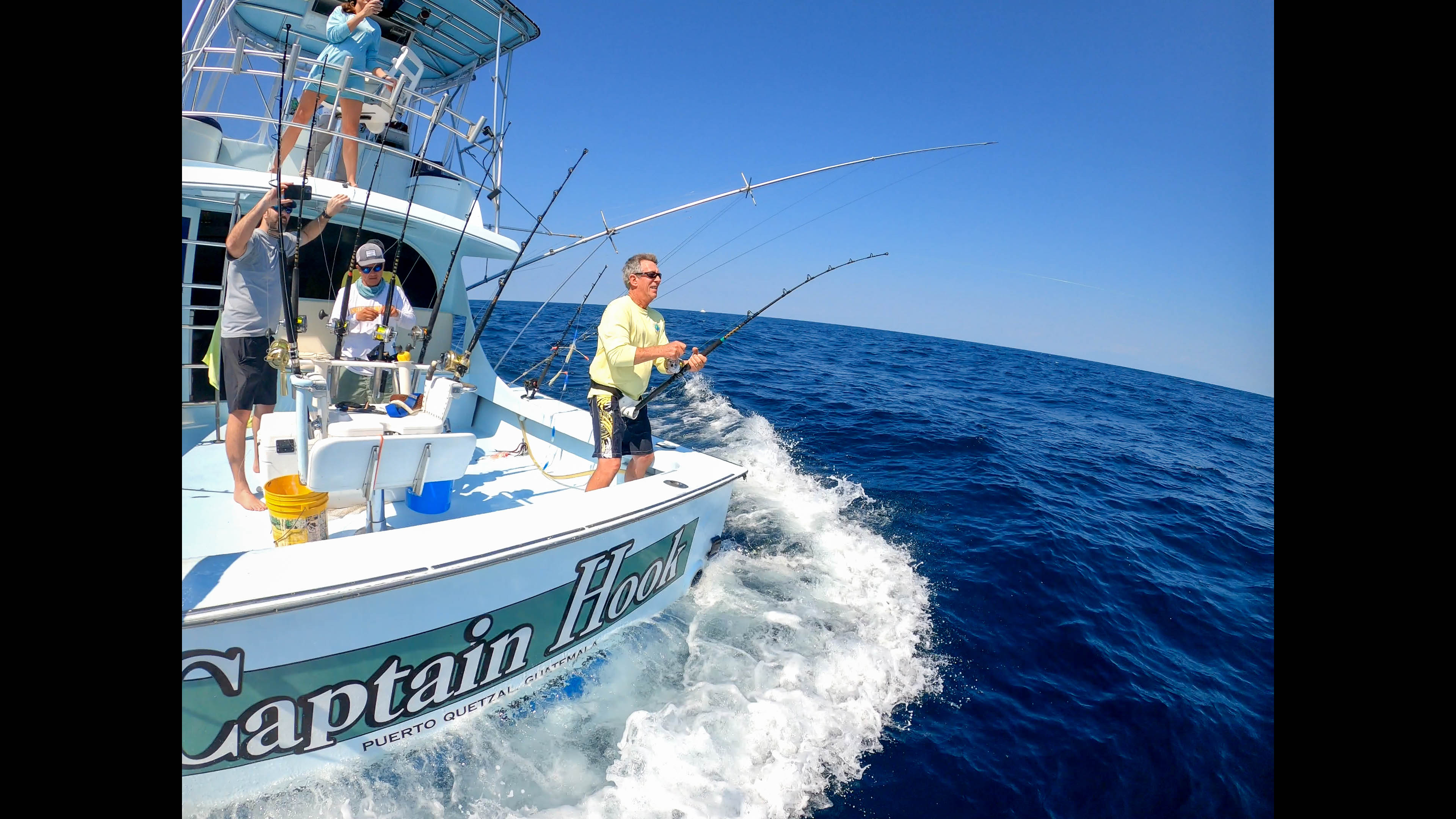 One full day fishing aboard 'Captain Hook' with IG
