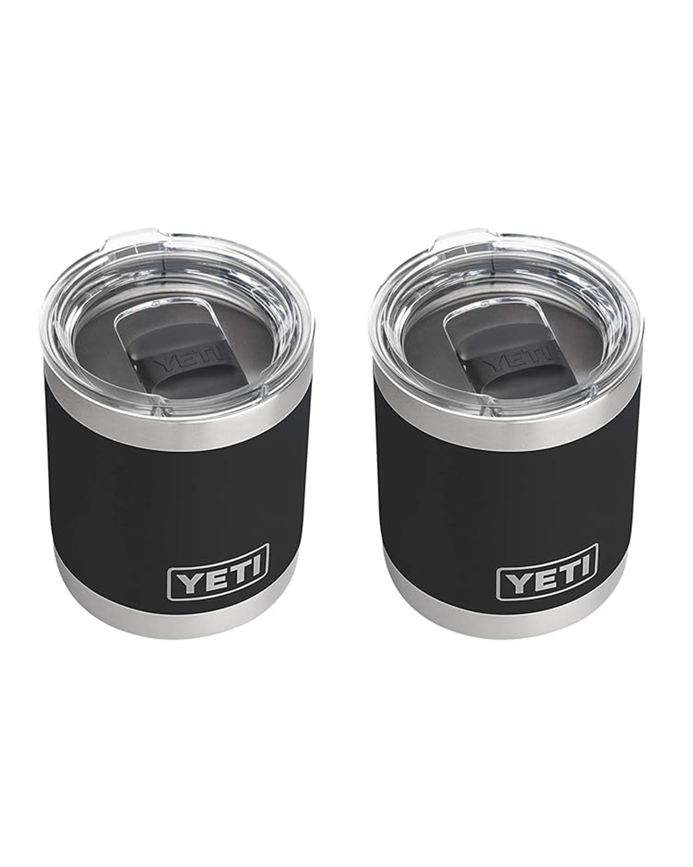 YETI Rambler 10oz Lowball Black Set | igfa24 | Bid Now - ☑