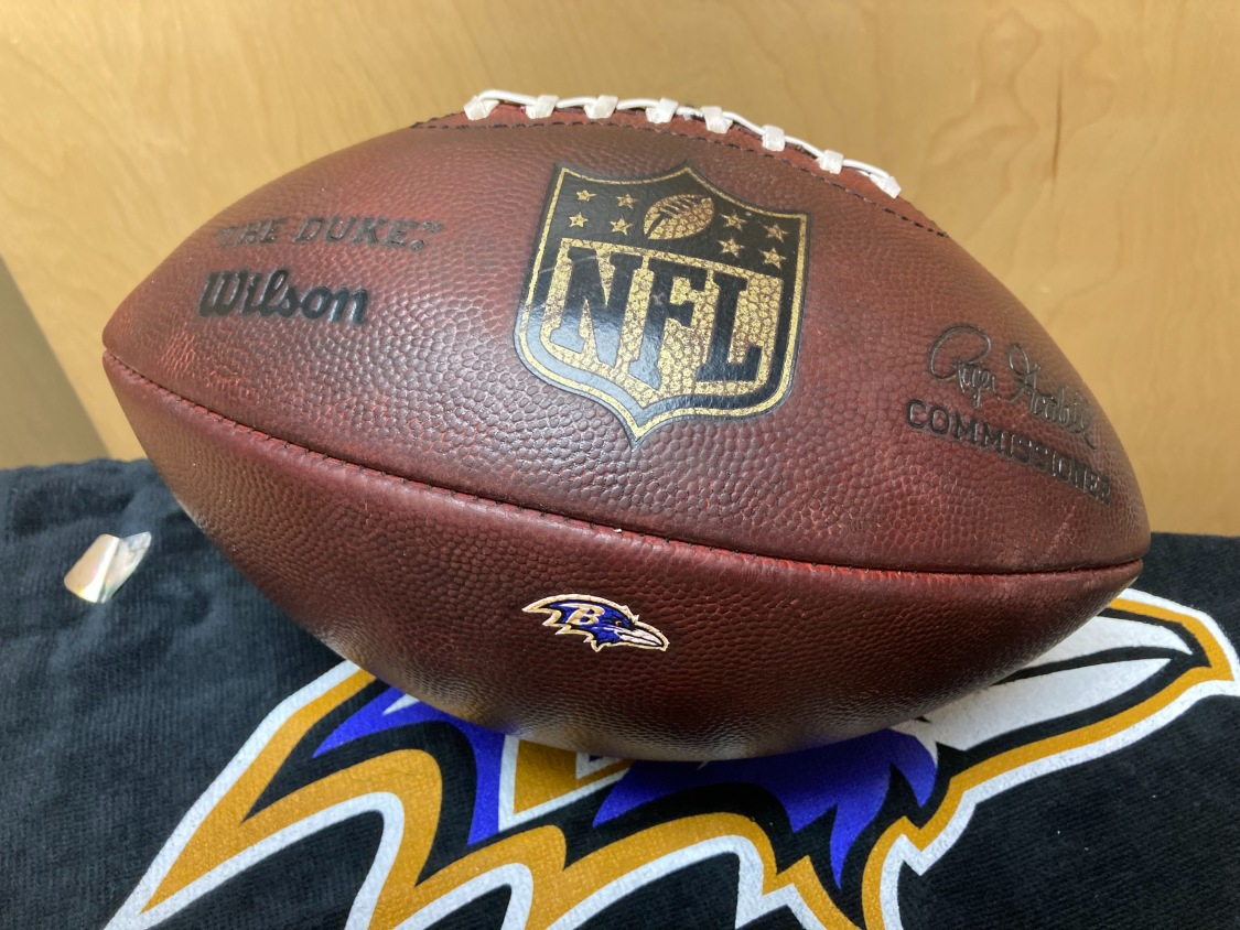 Official Baltimore Ravens Game Ball