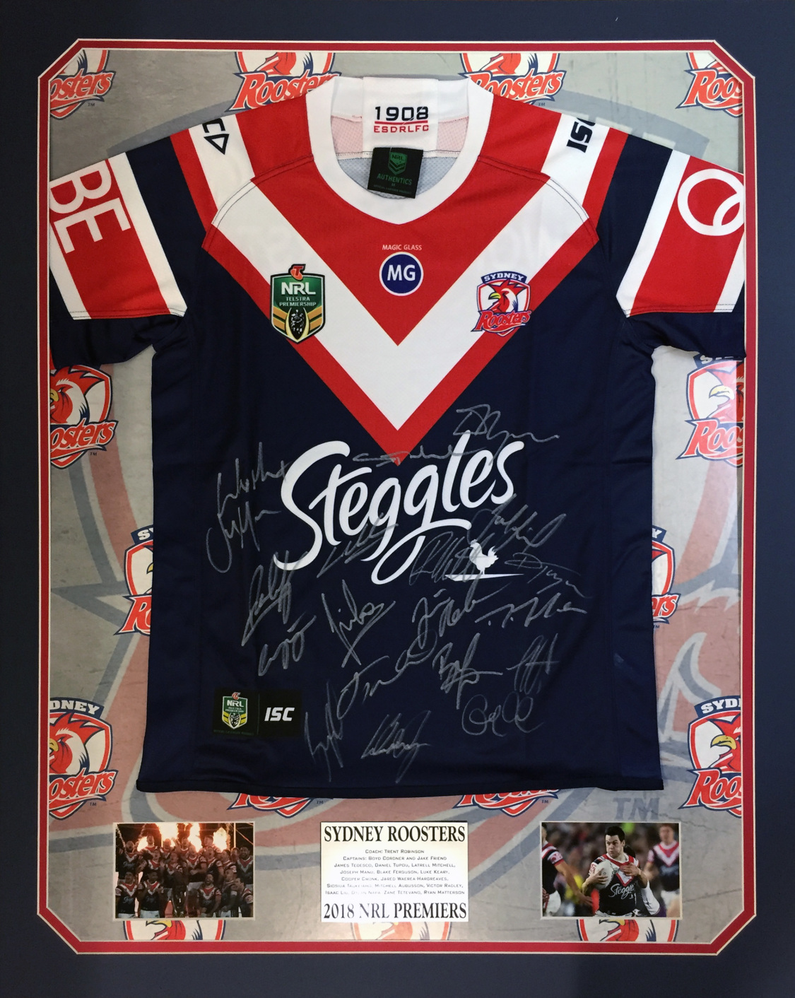 Sydney Roosters donate signed shirt to LRF Grand Prize Draw