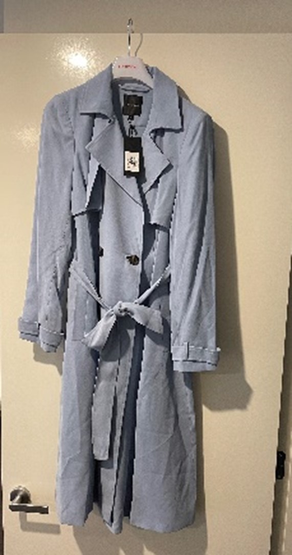 Trench coat hotsell size 18