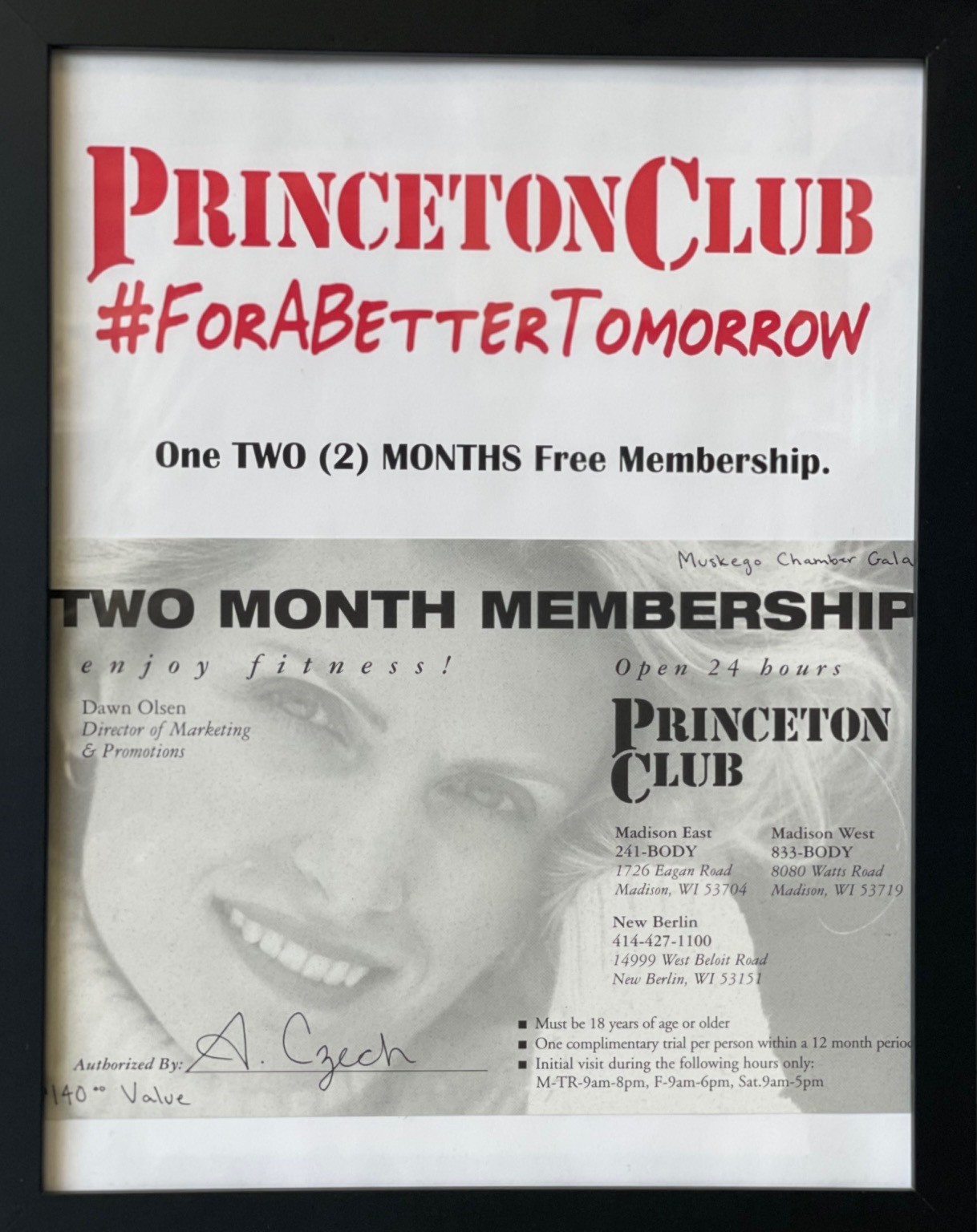 Free Pass - Princeton Club New Berlin