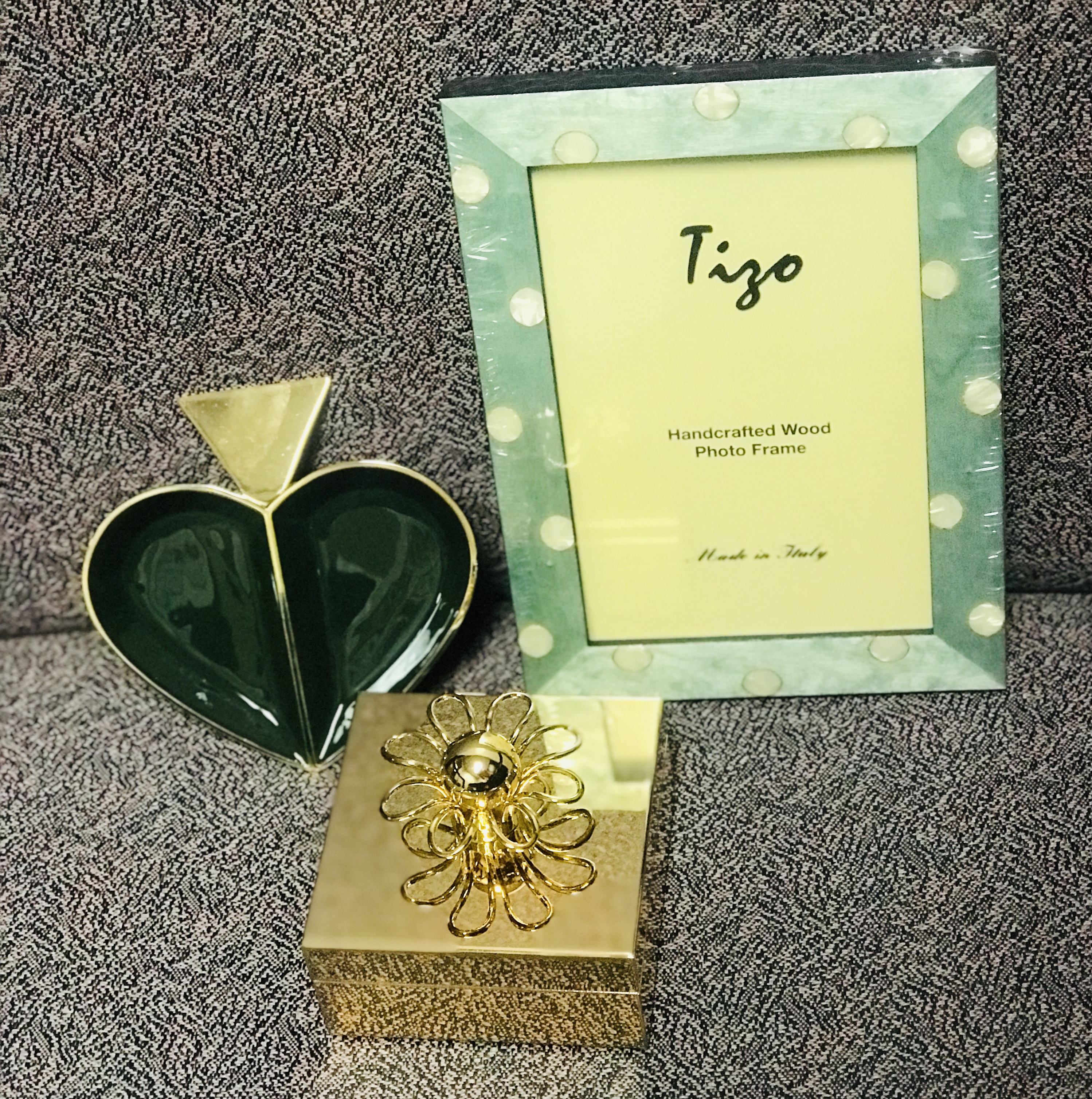 Kate Spade jewelry box & dish, Tizo photo frame | omahag ...