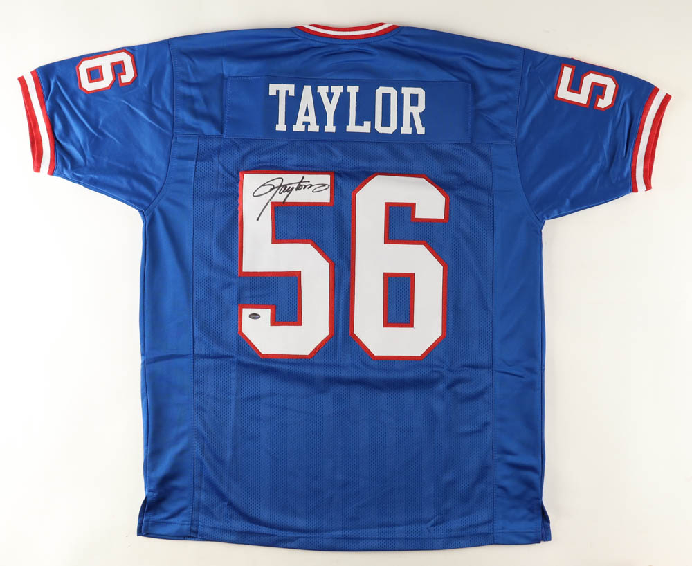 Lawrence Taylor hand signed NY Giants jersey