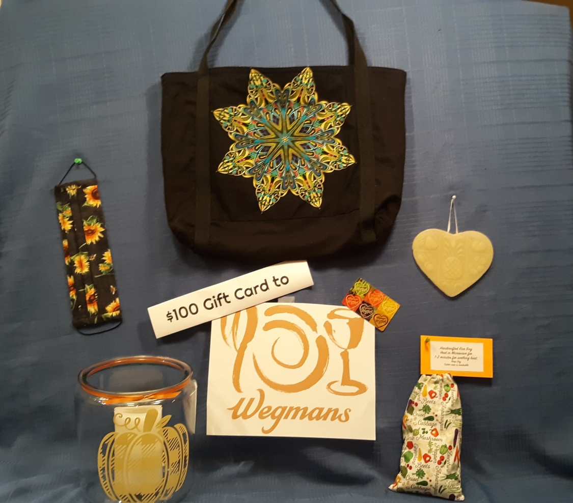 Wegmans Gift Card Goodies Package portraits Bid No