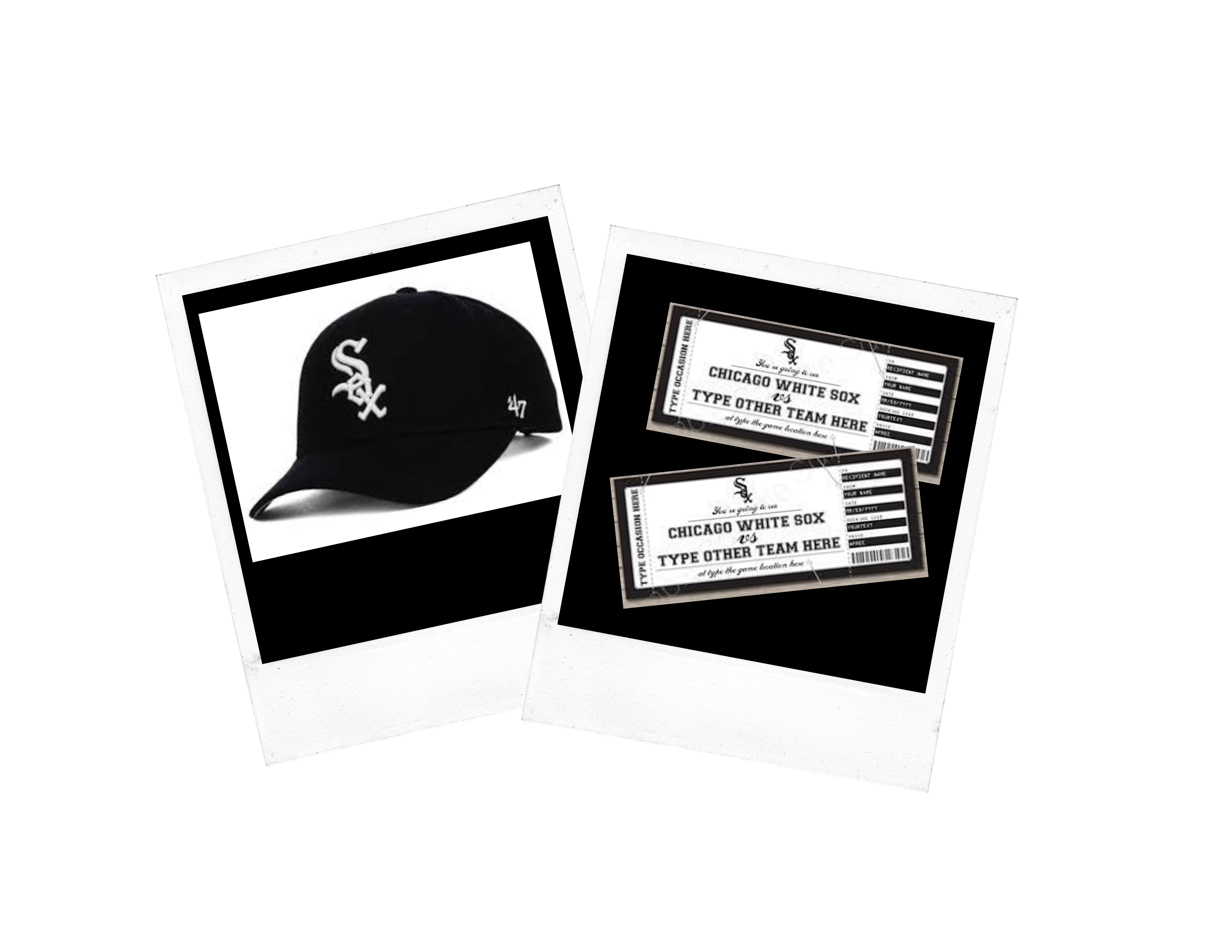 Chicago White Sox SOUTH SIDE HITMEN Black Fitted Hat