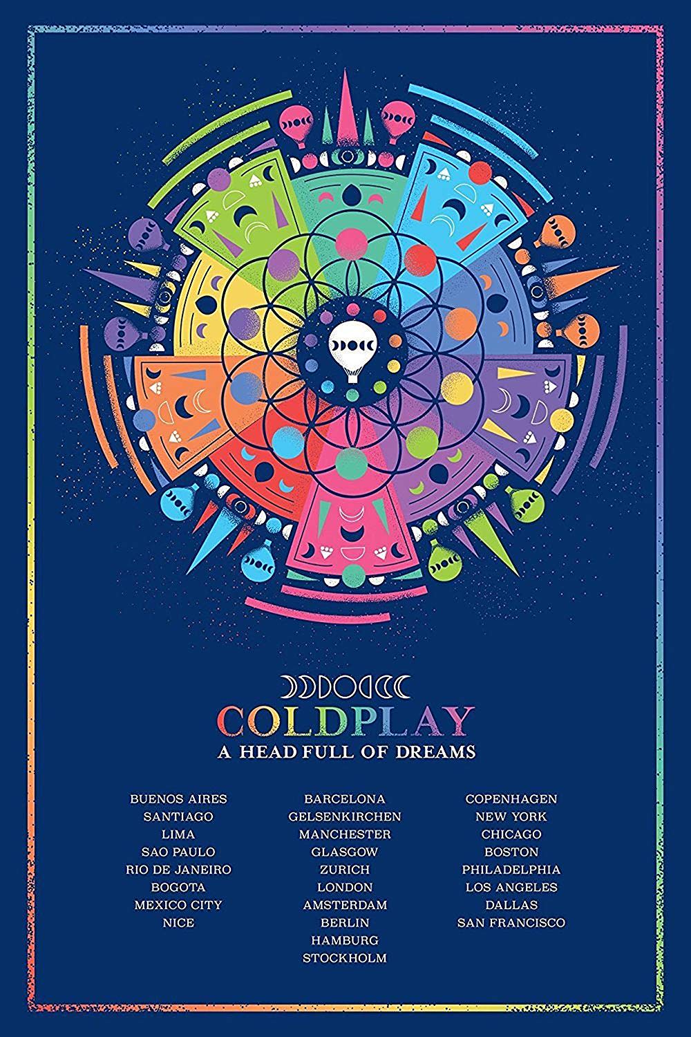 Coldplay Signed Poster !8X20 | rrla18 | Bid Now - ☑ $108