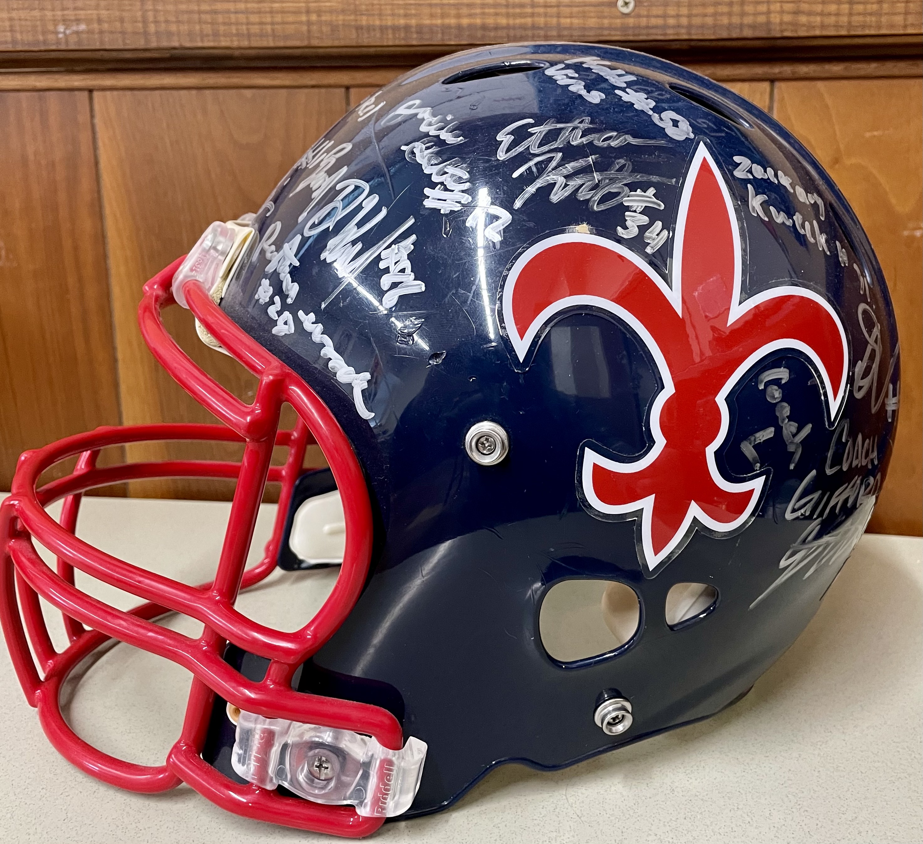 2021 Signed Football Helmet | saintsfootball | Bid Now - ☑ ...