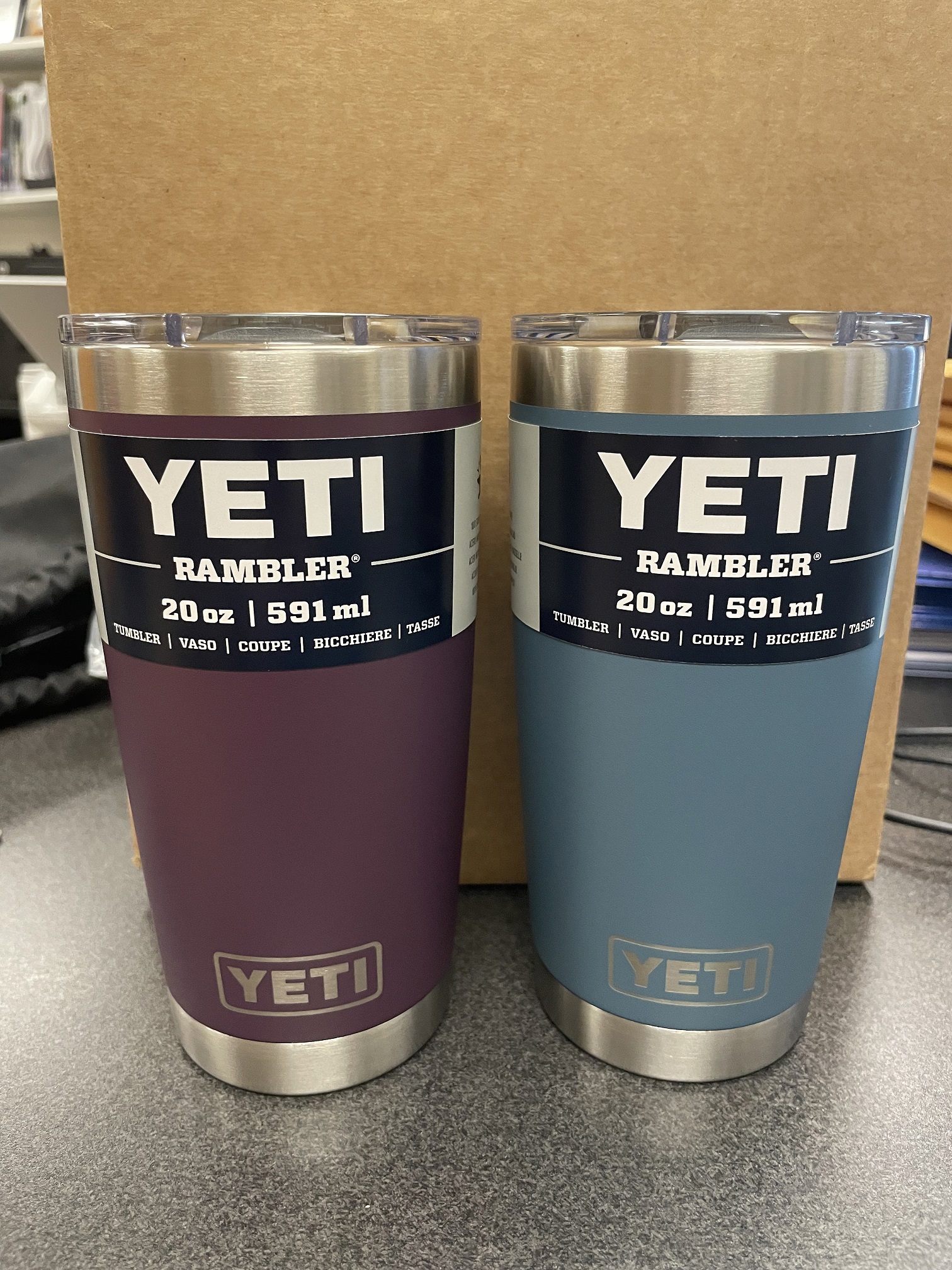 VASO YETI RAMBLER 20 OZ (591 ML) YETI