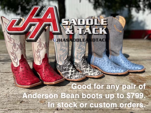 One Pair of Custom Anderson Bean Boots 