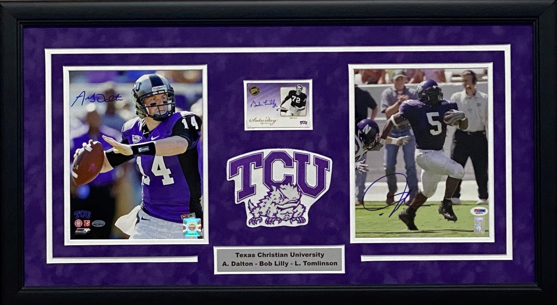 Andy Dalton autographed 8x10 Photo (TCU)