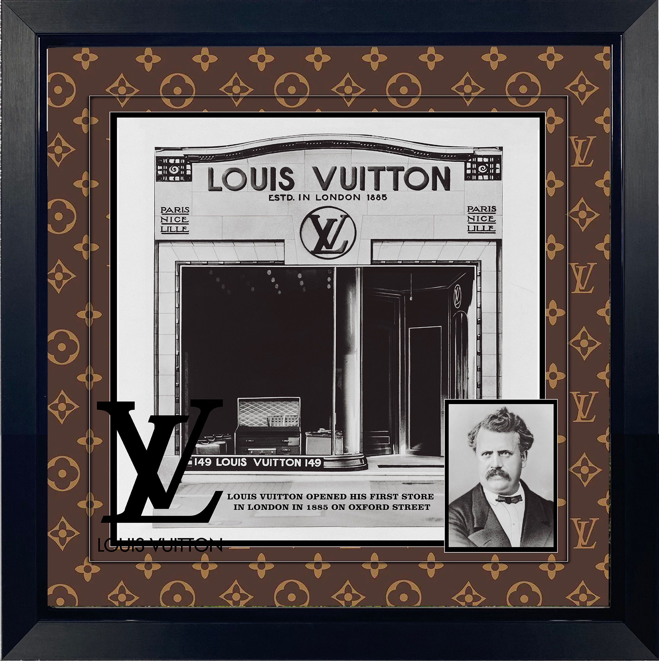 Louis Vuitton First Store Collage, sinderellasball