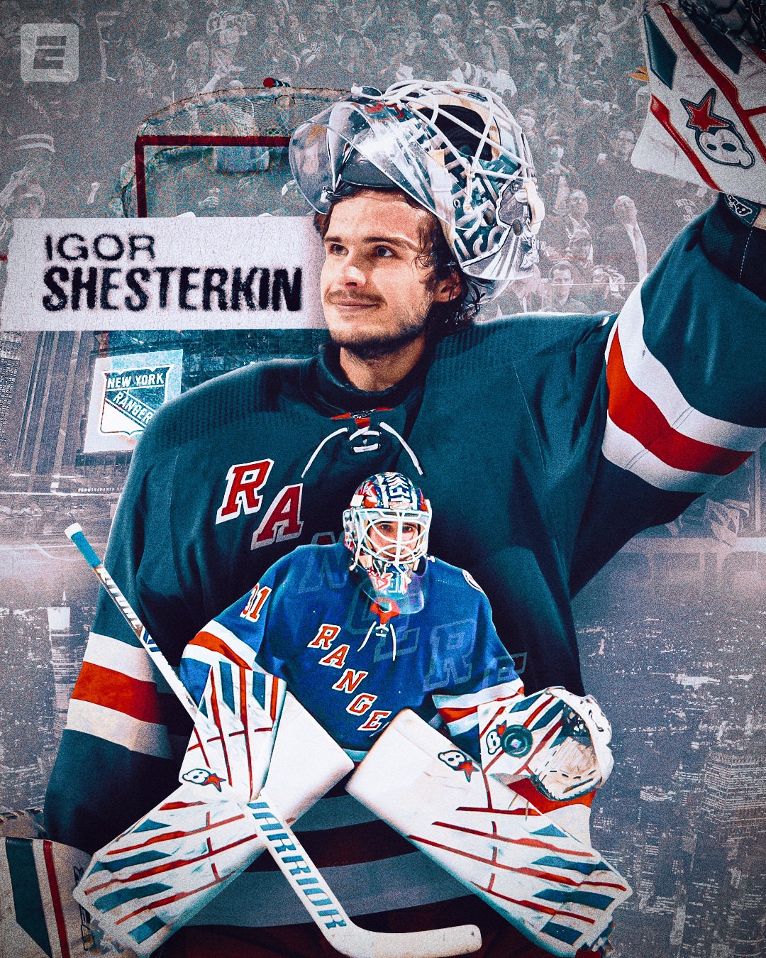 Igor shesterkin new york rangers 2022 vezina trophy winner shirt