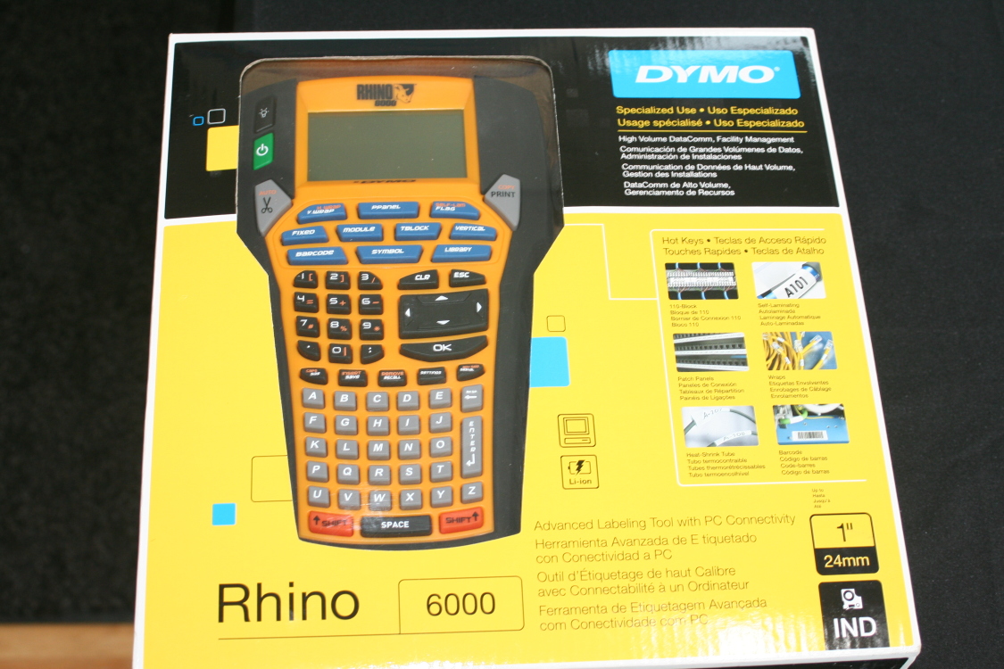130 Rhino 6000 Label Maker | stcharles2021 | Bid Now - ☑ ...