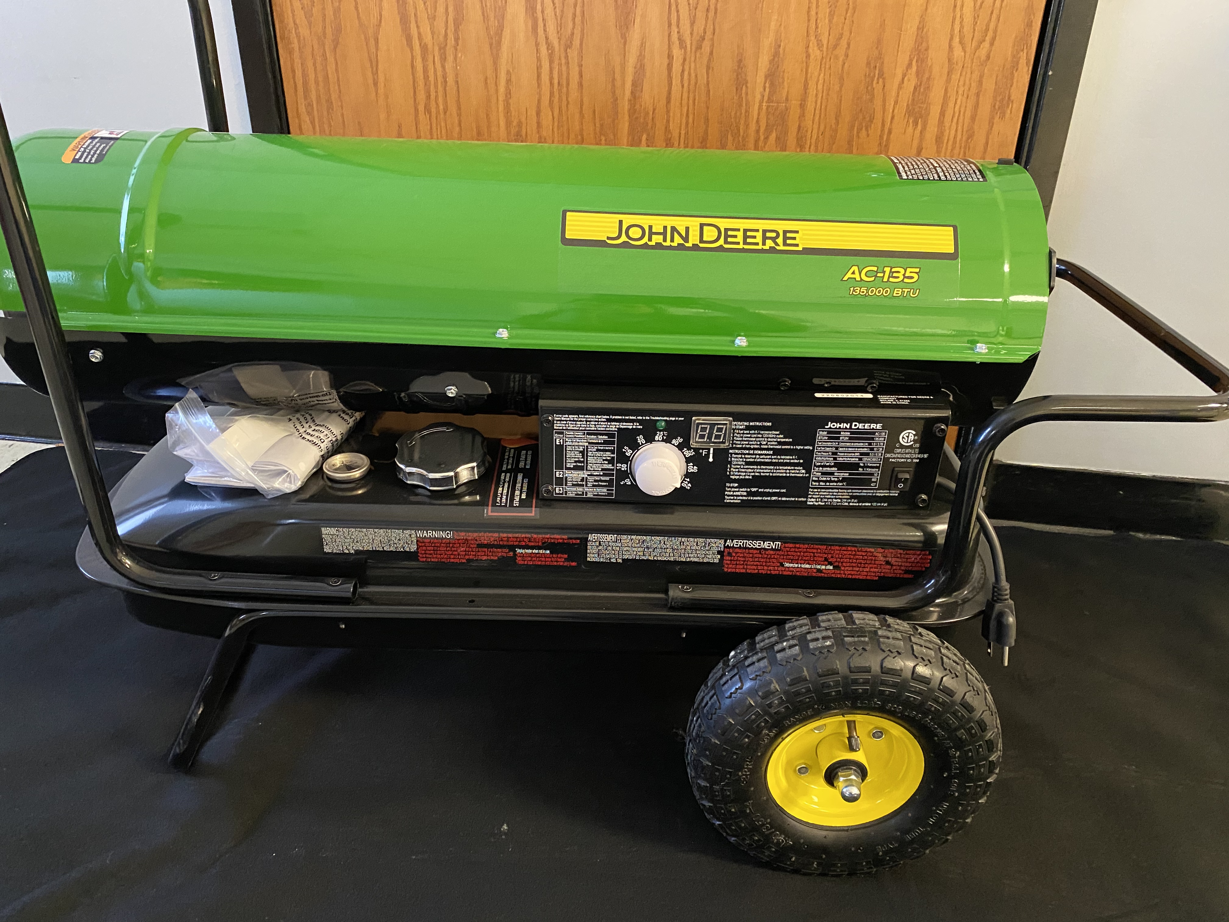John Deere Portable Space Heater | trinityauction23 | Bid No ...
