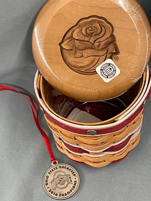 longaberger rose bowl basket