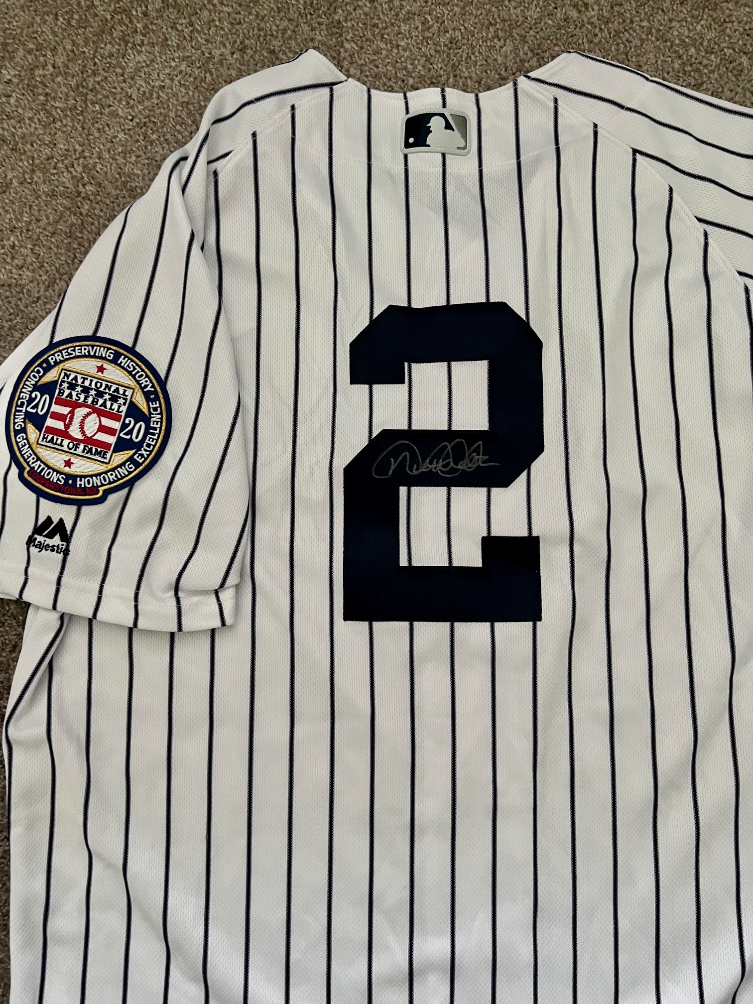Derek Jeter Jersey Yankees Uniform 2020 New York Yankees DEREK